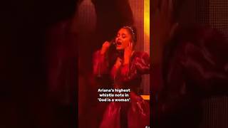 God is a woman at Coachella - Memorable high note! 🔥