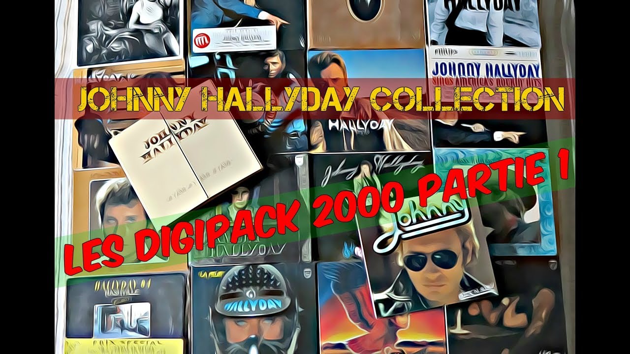 JOHNNY HALLYDAY COLLECTION - LES DIGIPACK 2000 PARTIE 1