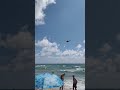 United States Army 🪖 Huey Helicopter Fly-by at the Hyundai Air and Sea Show Miami Beach FL