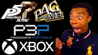 Everyone's Reaction to Persona on Xbox
