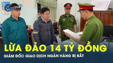 BẮT KHẨN CẤP Giám đốc phòng giao dịch ngân hàng vì lừa đảo 14 tỷ đồng | CafeLand