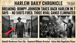 Bumpy Johnson Got Out of Prison --- TOOK BACK Harlem in 7 Days Without Firing a Shot Wealth