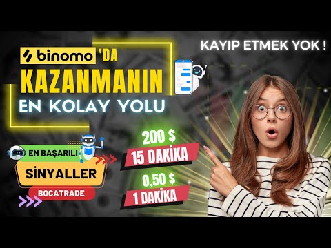 BİNOMODA KAYIP ETMEK YASAK ! ( Ek Gelirin En Kolay Yolu ) #trader #binomo 💰💵🤑