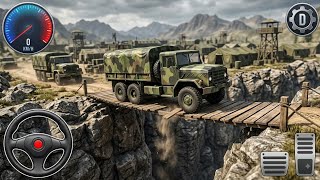 Army Truck Driving Simulator 3D - US Offroad Military Cargo - Android Gameplay screenshot 3