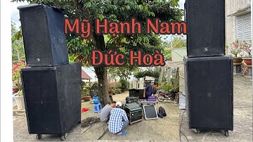 Về Mỹ hạnh Nam Đức Hoà LA Setup Ghép Vang Số x5 || Lh audio-Âm thanh kẹo kéo