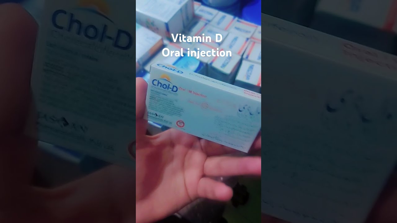 Vitamin D Oral Injection Cholecalciferol