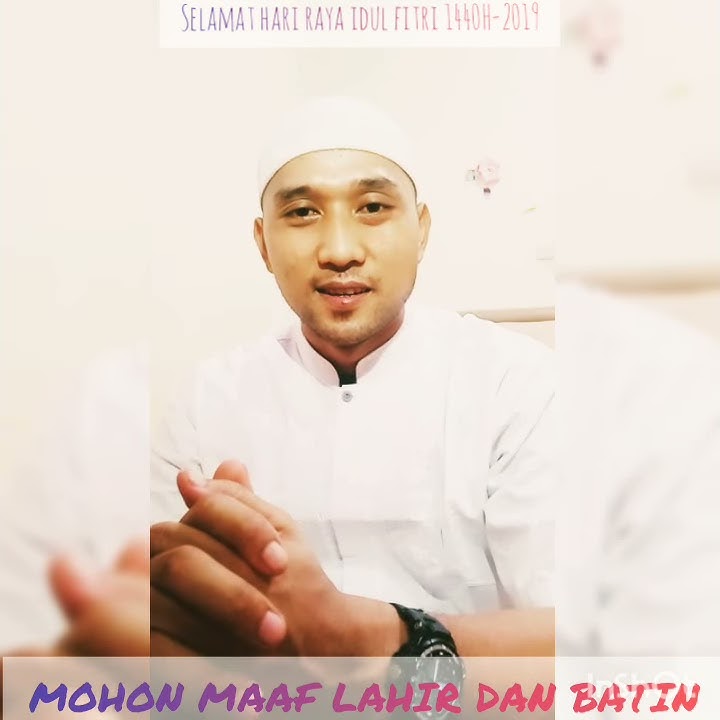 UCAPAN LEBARAN , LEBARAN 2019 MOHON MAAF LAHIR DAN BATIN