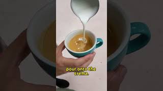 Learn Your First Latte Art Pattern.