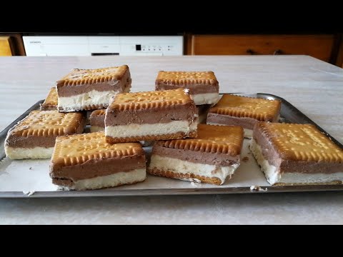 Vidéo: Sandwichs à La Crème Glacée Aux Pacanes Et Aux Biscuits