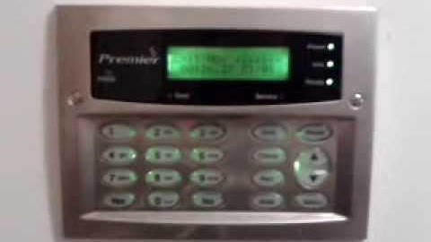 Texecom Premier 24 Flush Mount Exit & Entry sounds