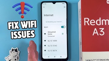 How to Fix WiFi Issues on Xiaomi Redmi A3