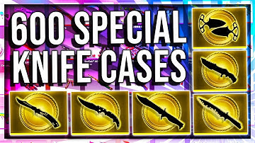 OPENING 100 OF EVERY SPECIAL CASE (600 CASE OPENING)