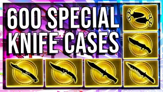 OPENING 100 OF EVERY SPECIAL CASE (600 CASE OPENING)