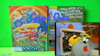 Pushover Ocean 1992 Amiga. Game Box 39 Commodore Quavers
