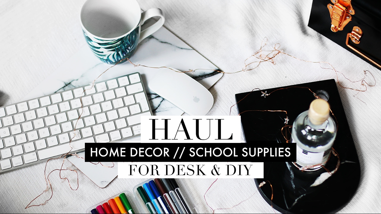 minimal / marble home decor + stationery haul 2017 - youtube minimal / marble home decor + stationery haul 2017 - youtube