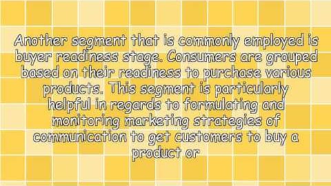 General Information On Behavioral Segmentation