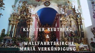 Kloster Reutberg & Wallfahrtskirche Mariä Verkündigung Bavarian Villages 4K