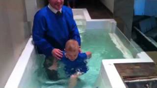 Morgan Averi and Charles Cole get Baptized