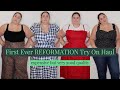 First Ever REFORMATION Extended Sizes Try On Haul