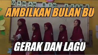 Lagu Ambilkan Bulan Bu Dengan Gerakan  Tematik Kelas 3 Sd