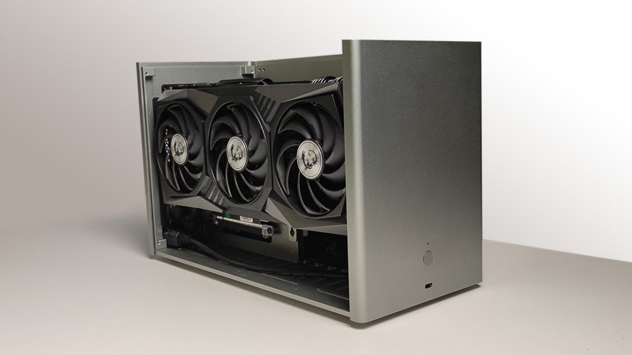 AKLLA A4 Pro ITX Case ( Build & Quick Review ) - YouTube