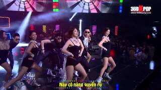 Vietsubperf Psy - Gangnam Style W Sistar, After School & Kara Sbs Inkio 360Kpop