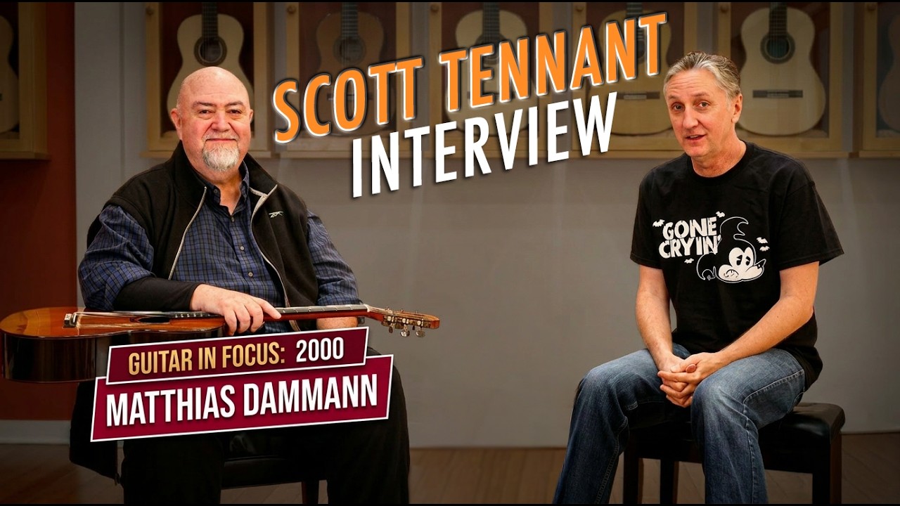 Scott Tennant on His Legendary 2000 Matthias Dammann Guitar | Interview by David Collett