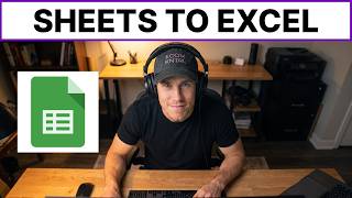 How to Convert Google Sheets to Excel Without Losing Formatting [2026] | Step-by-Step
