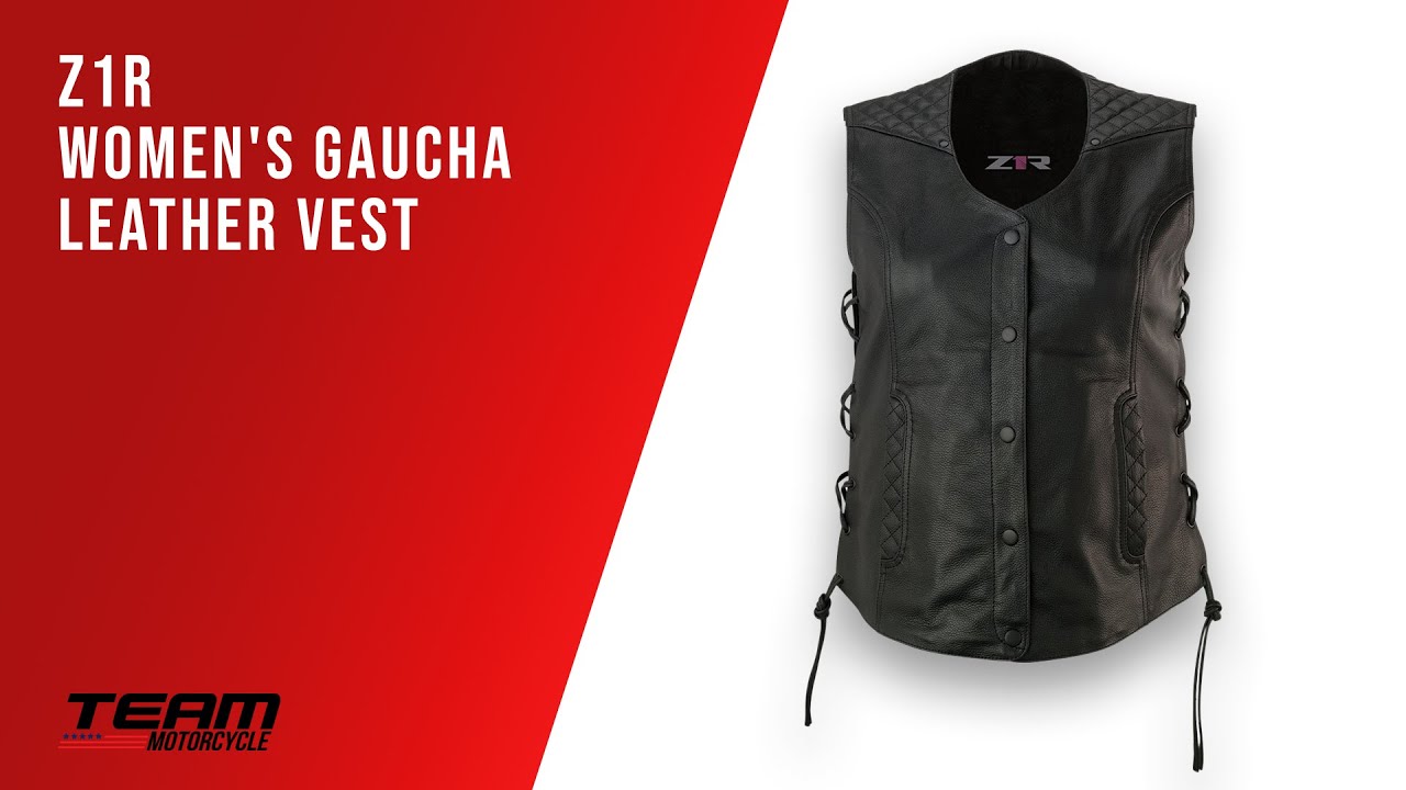 z1r leather vest