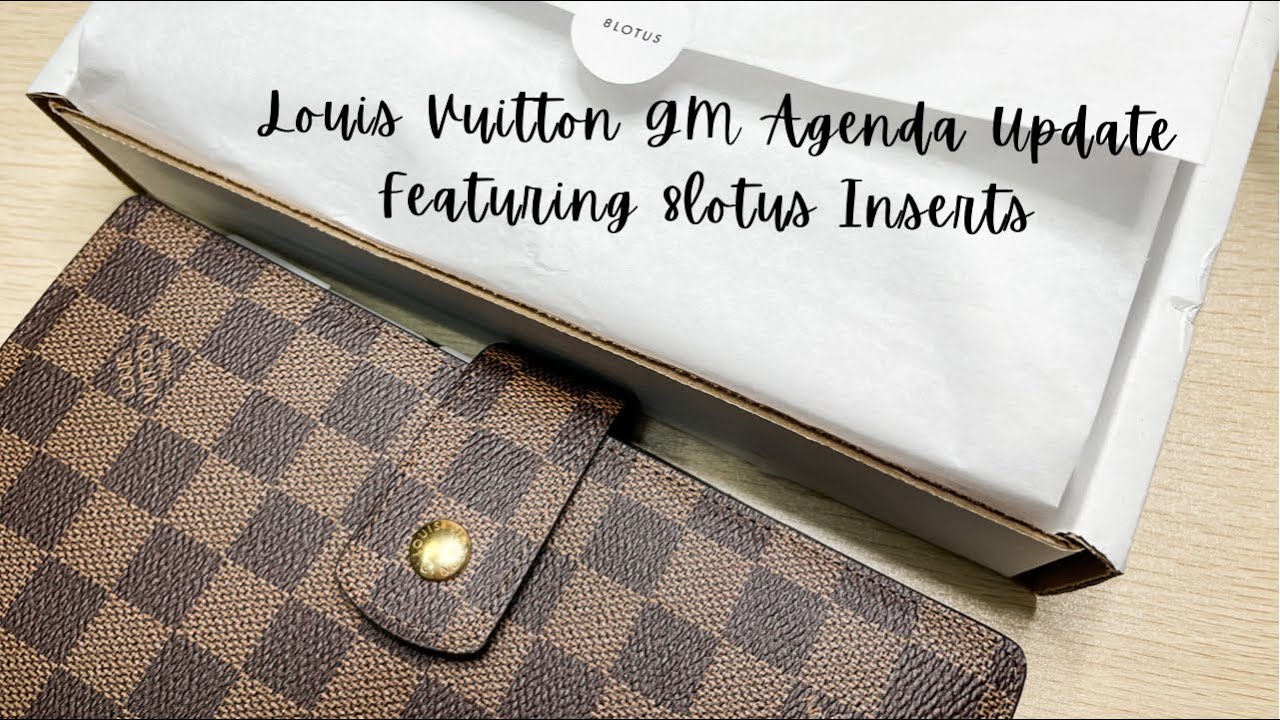 Louis Vuitton GM Agenda Update Featuring 8lotus Inserts 