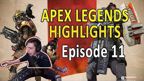 APEX LEGENDS HIGHLIGHTS EP.11 Shroud raging cause of lag, epic funny moments