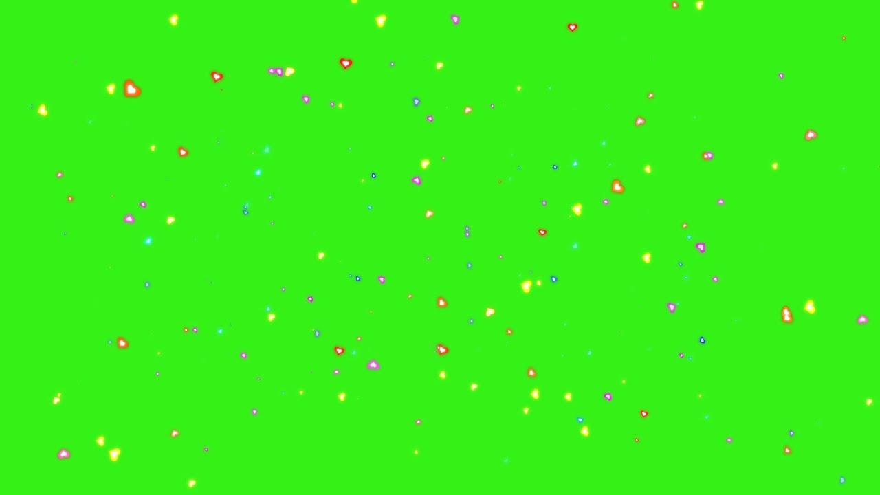 Love Heart Particles HD Moving Background FREE