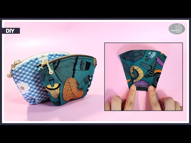 DIY Card wallet & Coin Purse | Simple Making | Free Pattern - YouTube