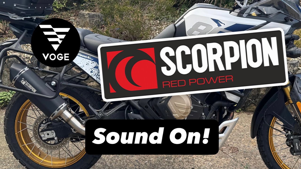 Voge DS 800 Rally - Scorpion Exhaust - Road Test - Pure Sound!