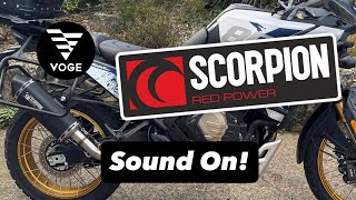 Voge Ds 800 Rally - Scorpion Exhaust - Road Test - Pure Sound