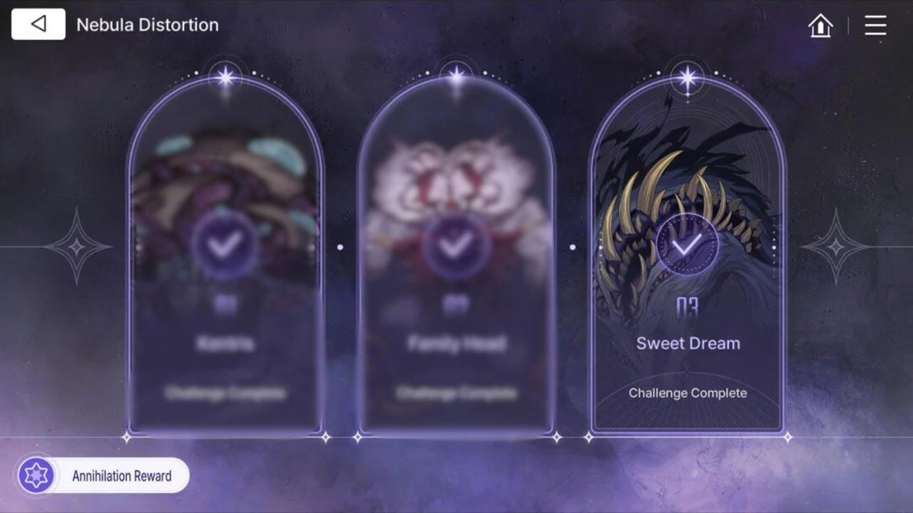 Chaos Zero Nightmare - Nebula Distortion (Sweet Dream / 5 affixes) - Hugo Team