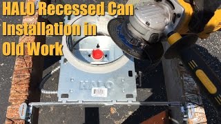 How to Install New Construction Halo Recessed Cans in Old Work by Erik Asquith 4,489 views 7 years ago 6 minutes, 37 seconds
