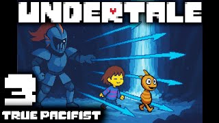 Our First Encounter With Undyne! Exploring the Waterfall! | Undertale: True Pacifist - Part 3