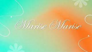 Marise Marise  | Original Voice Song | ✨Original Lyrics by Shaik Habibulla