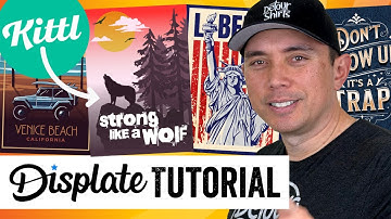 Full Displate Tutorial (2023)...Create Posters with Kittl & Sell Them on Displate