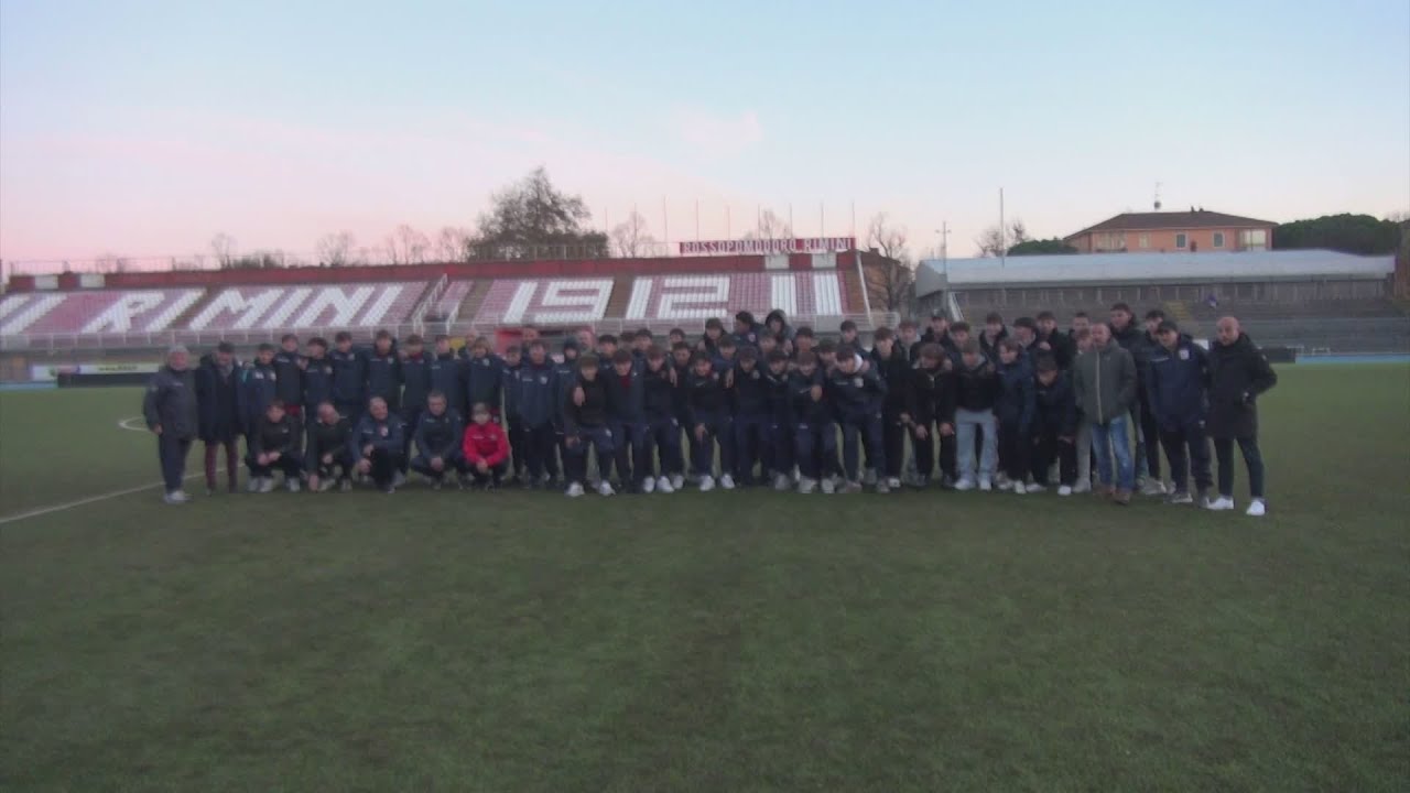 La FIGC revoca l'affiliazione al Rimini F.C. Il saluto dei giovani del vivaio