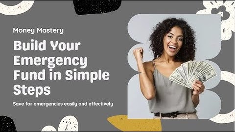 Start an Emergency Fund Today |Simple Steps That Work