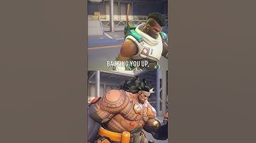 Mauga and Baptiste interaction - Overwatch 2