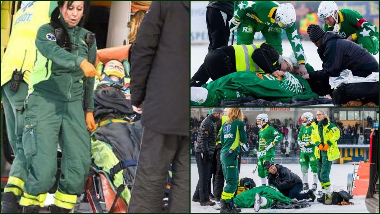 HÖG SKADOR AV DAVID PIZZONI-ELVFING"HAMMARBY" I MATCH OF ELITSERIA S "EDSBYN"