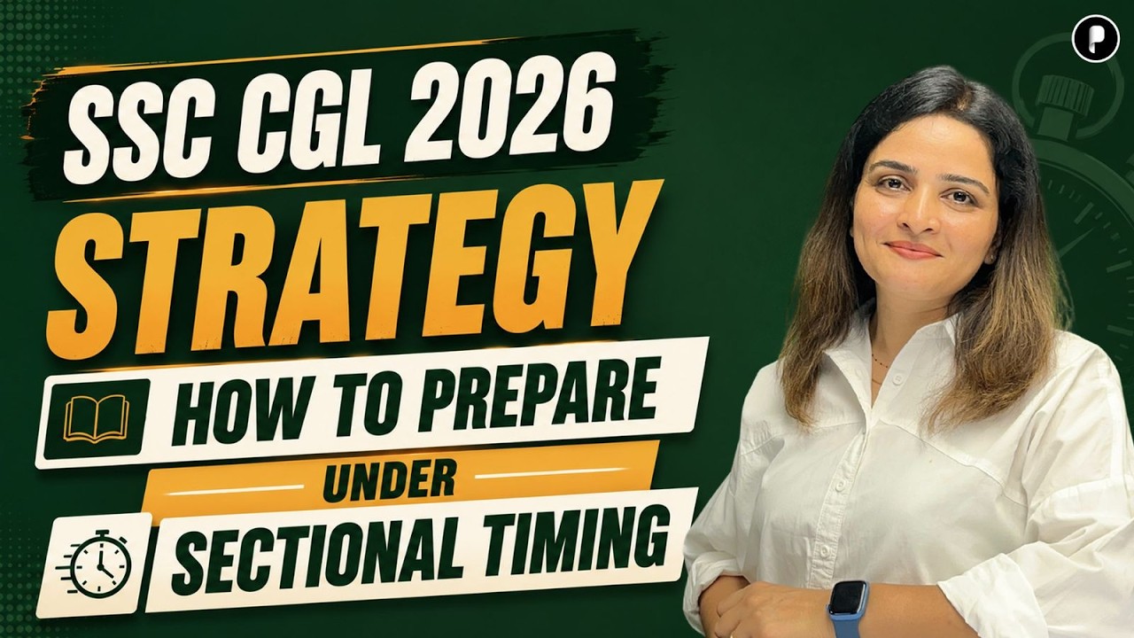 How To Crack SSC CGL 2026 Under Sectional Timing | 90 Days Preparation ...