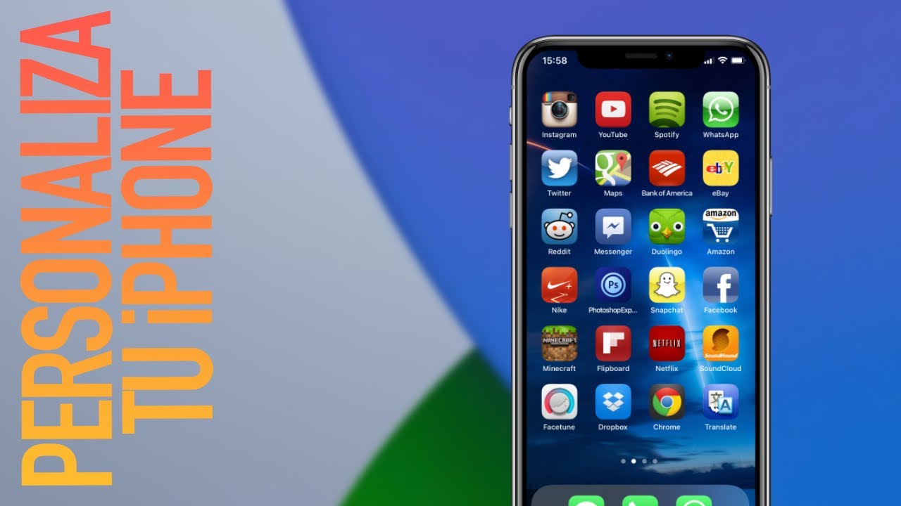 Personaliza tu iPhone DE VERDAD con estos temas - YouTube