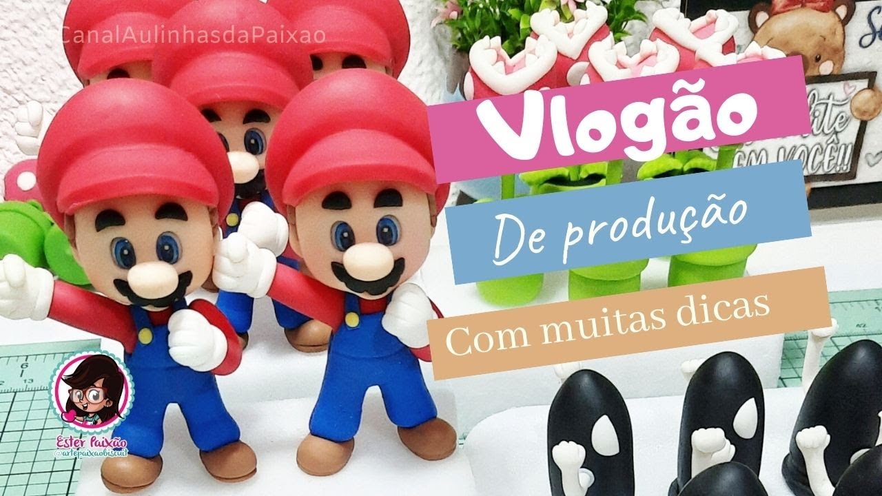 Vlog de produção! Muitas dicas com e sem molde