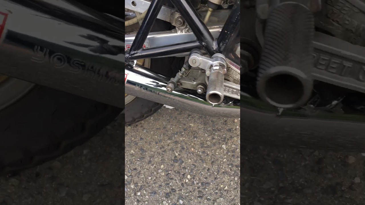 Z400FX 当時物ヨシムラ機械曲げ集合管 - YouTube
