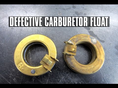 HOW-TO Spot A Defective Carburetor Float!