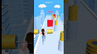 Weight Lift Runner: Muscle Race 3D #shorts screenshot 3